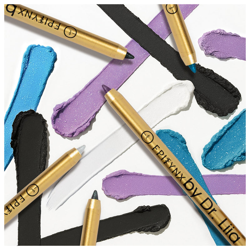 EpiLynx Soft-Glide Kajal Eyeliner Pen – Smudge-Resistant, Comfortable Wear for Sensitive Eyes eyemakeup White Smoke Blackest Black,Moonlight Black Shimmer,Royal Purple Shimmer,Moonlight White Shimmer,Royal Blue Shimmer