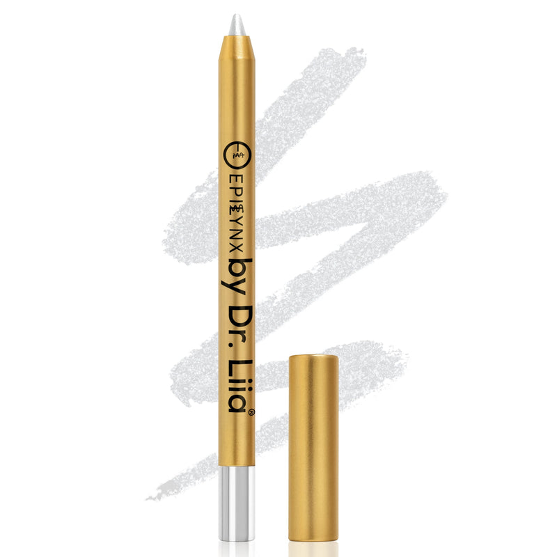 EpiLynx Soft-Glide Kajal Eyeliner Pen – Smudge-Resistant, Comfortable Wear for Sensitive Eyes eyemakeup White Smoke Moonlight White Shimmer