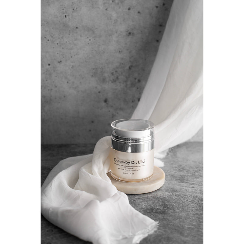 EpiLynx Wrinkle Repair Retinol Night Cream – Vegan, Gluten-Free, Regenerating Anti-Aging Moisturizer Face Creams Light Slate Gray