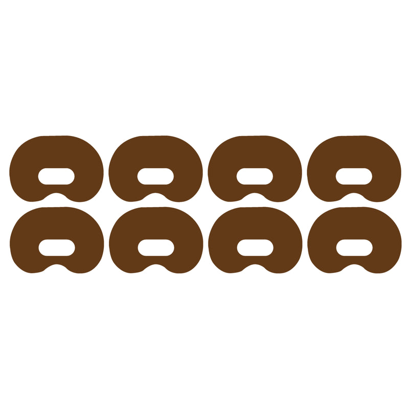 Peelz Espresso Medtronic Guardian Connect Patch Tape - Pump Peelz Patch Medical Tape Saddle Brown 4-Pack Medtronic CGM Tape