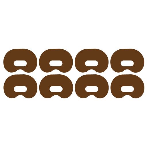 Peelz Espresso Medtronic Guardian Connect Patch Tape - Pump Peelz Patch Medical Tape Saddle Brown 4-Pack Medtronic CGM Tape