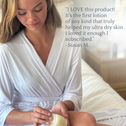 Clara & Fritz Tallow Shop Essential Soothing Recovery Body Balm with Infused Calendula Lotion & Moisturizer Gray