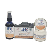 By Robin Creations Clear Skin Essential Acne Healing Facial Bundle with Free Healing Cleansing Bar Acne Treatments & Kits White Smoke Original Scent (Clarifying Peppermint & Lemon Essential Oils),Unscented