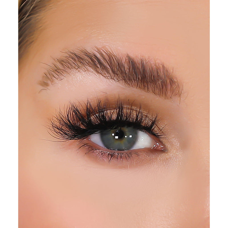 Lurella Cosmetics 3D Mink Eyelashes - Monica False Eyelash Tan