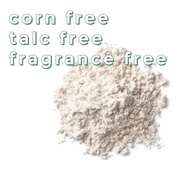 Green + Lovely Natural Bums Organic Soothing Herbal Baby Powder - 6 oz Baby Powder Light Gray