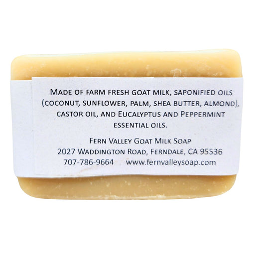 Fern Valley Soap Handmade Goat Milk Soap | All Natural Eucalyptus & Peppermint Soap Goat Milk Soap Lavender
