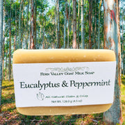Fern Valley Soap Handmade Goat Milk Soap | All Natural Eucalyptus & Peppermint Soap Goat Milk Soap Lavender