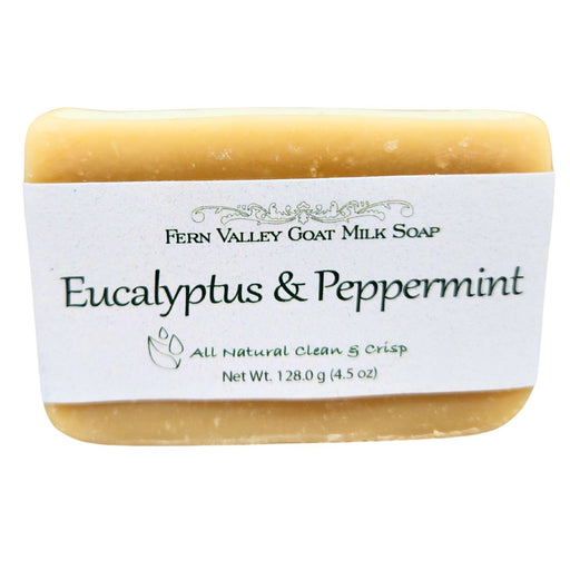 Fern Valley Soap Handmade Goat Milk Soap | All Natural Eucalyptus & Peppermint Soap Goat Milk Soap Lavender