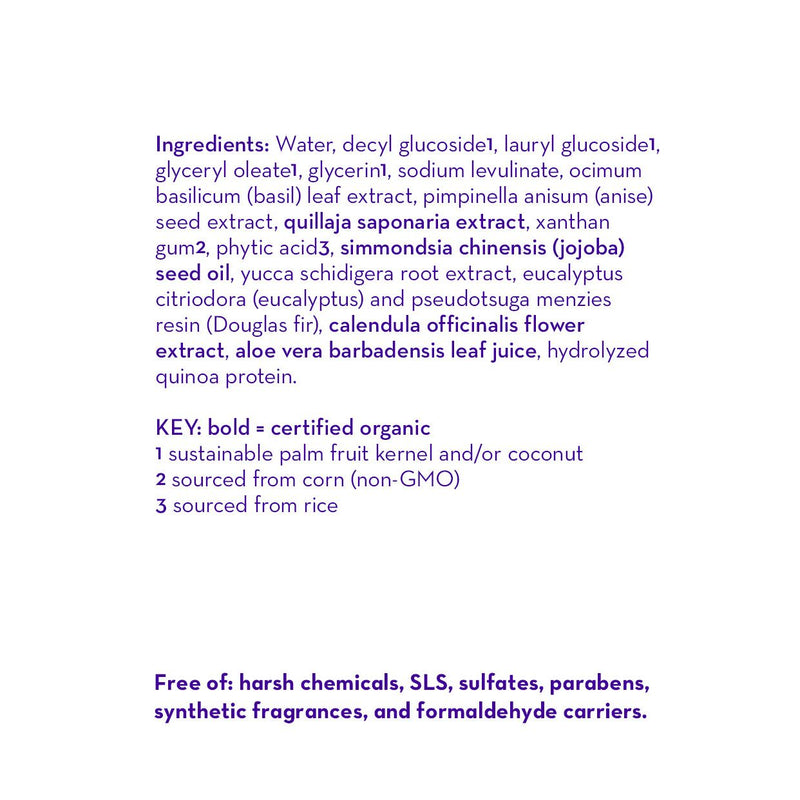 California Baby Eucalyptus Ease™ Shampoo & Bodywash Shampoo & Bodywash White Smoke 8.5oz/251mL,19oz/562mL,64oz/half gallon