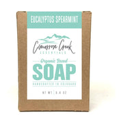 Cimarron Creek Essentials Eucalyptus Spearmint Organic Bar Soap 5.4oz Bath & Body Light Gray Full Bar