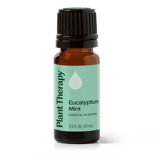 Plant Therapy Eucalyptus Mint Essential Oil Blend Essential Oil White Smoke 10 mL
