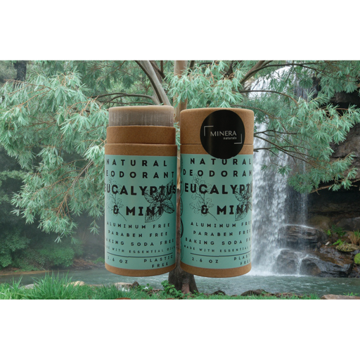Mineranaturals Natural Deodorant - Eucalyptus & Mint Dim Gray 2.6 Oz