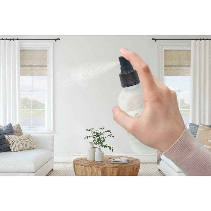 Lizush Eucalyptus Mist, Shower Mist, Room and Space Spray, 3 in 1 Home Essential Mist, Shower steamer spray CREAMS & OILS Light Gray