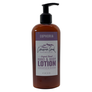 Cimarron Creek Essentials Euphoria Organic Hand & Body Lotion Lotion & Moisturizer Dim Gray 8oz - Plastic Bottle
