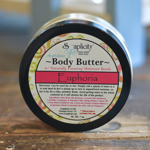 Soaplicity Euphoria Body Butter Body Butter Light Slate Gray
