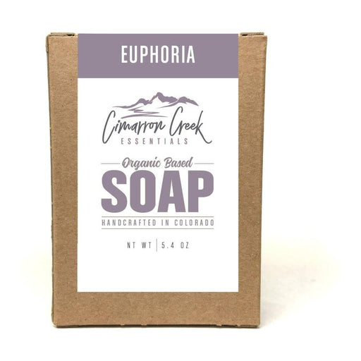 Cimarron Creek Essentials Euphoria Organic Bar Soap 5.4oz Bath & Body Rosy Brown Full Bar