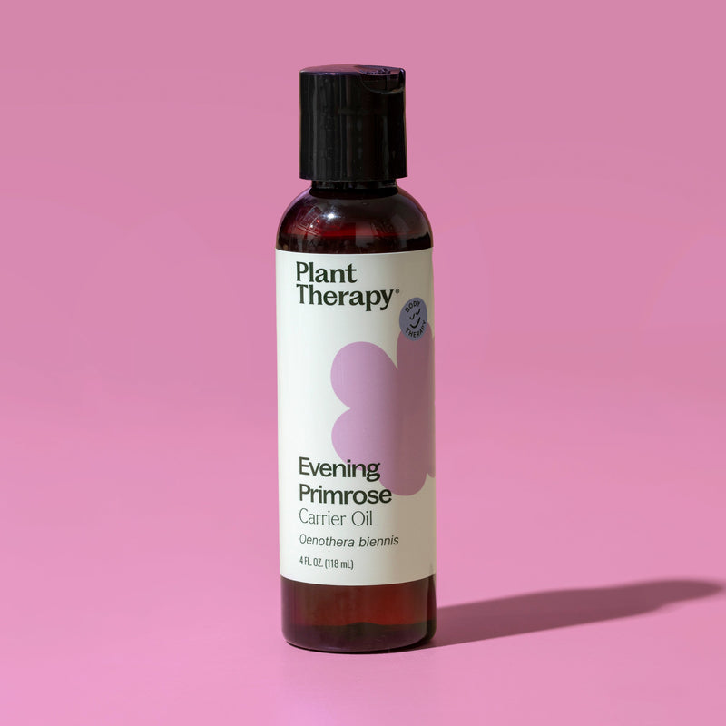Plant Therapy Evening Primrose Carrier Oil Body Care Pale Violet Red 4 oz