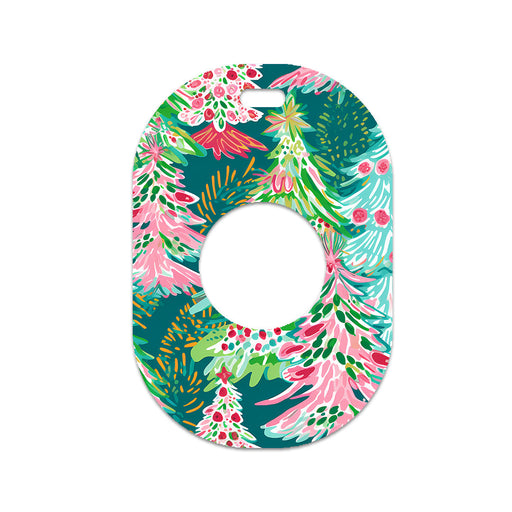 Peelz Festive Forest Eversense 365 Smart Transmitter Sticker - Pump Peelz Peelz/Stickers White Smoke