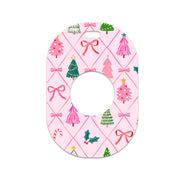 Peelz Coquette Christmas Eversense 365 Smart Transmitter Sticker - Pump Peelz Peelz/Stickers White Smoke