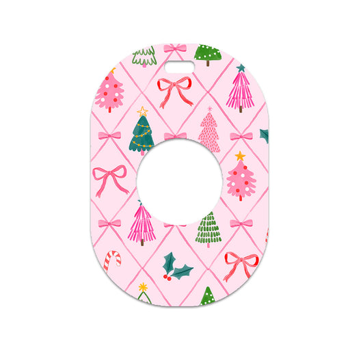 Peelz Coquette Christmas Eversense 365 Smart Transmitter Sticker - Pump Peelz Peelz/Stickers White Smoke