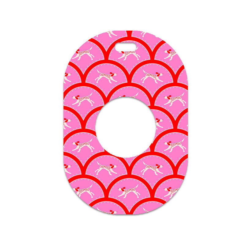 Peelz Puppy Love Eversense 365 Smart Transmitter Sticker - Pump Peelz Peelz/Stickers White Smoke