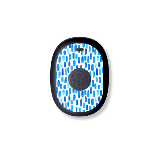 Peelz Level Lines Eversense 365 Smart Transmitter Sticker - Pump Peelz Peelz/Stickers White Smoke
