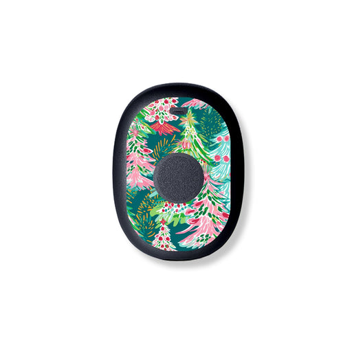 Peelz Festive Forest Eversense 365 Smart Transmitter Sticker - Pump Peelz Peelz/Stickers White Smoke