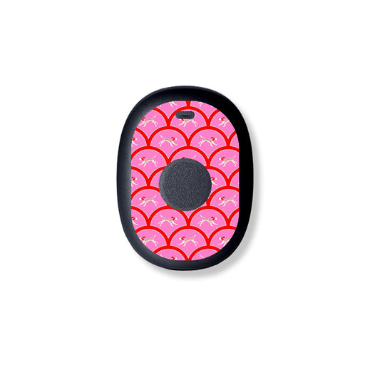 Peelz Puppy Love Eversense 365 Smart Transmitter Sticker - Pump Peelz Peelz/Stickers White Smoke