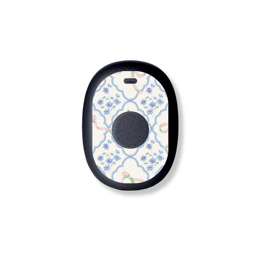 Peelz Spring Coquette Eversense 365 Smart Transmitter Sticker - Pump Peelz Peelz/Stickers White Smoke