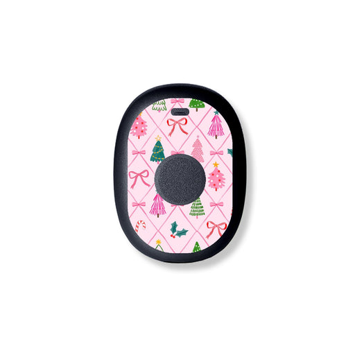 Peelz Coquette Christmas Eversense 365 Smart Transmitter Sticker - Pump Peelz Peelz/Stickers White Smoke