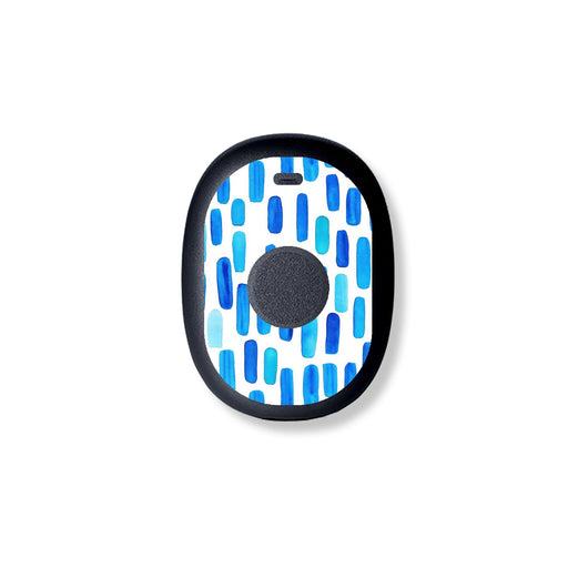 Peelz Level Lines Eversense 365 Smart Transmitter Sticker - Pump Peelz Peelz/Stickers White Smoke