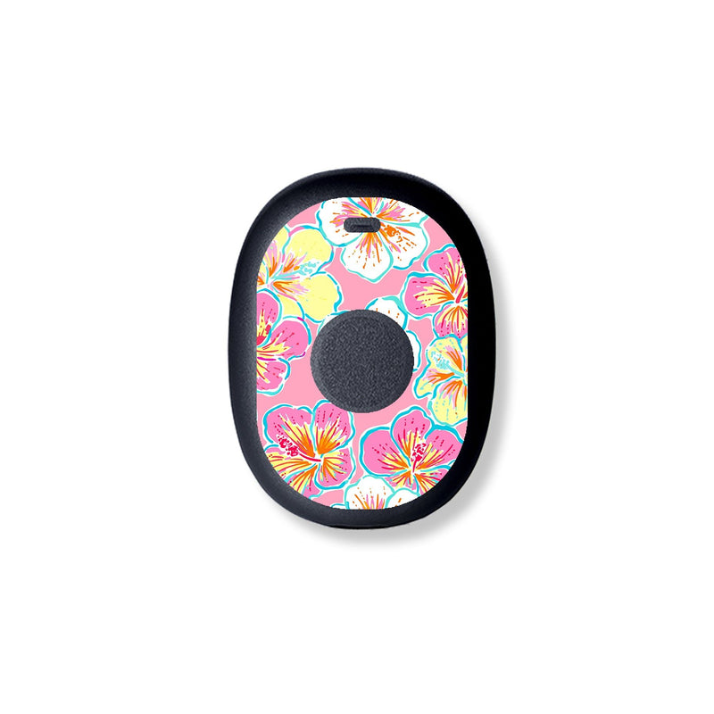 Peelz Tropic Crush Eversense 365 Smart Transmitter Sticker - Pump Peelz Peelz/Stickers White Smoke
