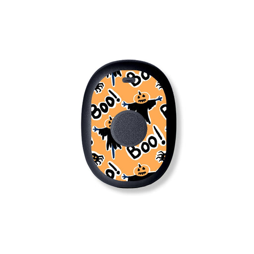 Peelz Pumpkin Boo Eversense 365 Smart Transmitter Sticker - Pump Peelz Peelz/Stickers White Smoke