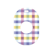 Peelz Spring Plaid Eversense 365 Smart Transmitter Peelz/Stickers White Smoke