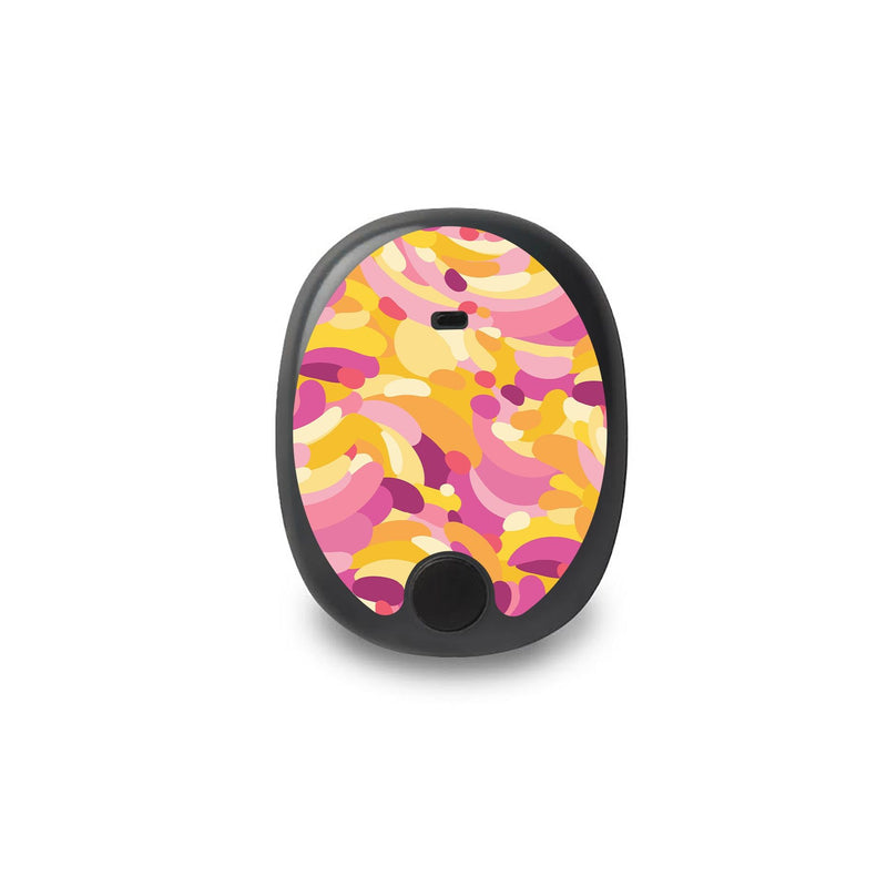 Peelz Jelly Swirl Eversense Smart Transmitter Sticker - Pump Peelz Peelz/Stickers White Smoke