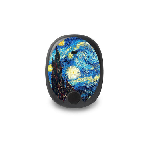 Peelz starry night Eversense Smart Transmitter Peelz/Stickers White Smoke