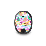 Peelz Christmas Pastel Sticker for Eversense Smart Transmitter Peelz/Stickers White Smoke