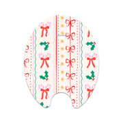 Peelz Holly Jolly Ribbon Eversense Smart Transmitter Sticker - Pump Peelz Peelz/Stickers White Smoke
