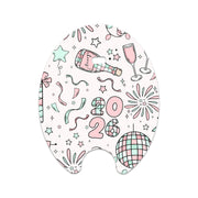 Peelz Cheers to '26 Eversense Smart Transmitter Sticker - Pump Peelz Peelz/Stickers White Smoke