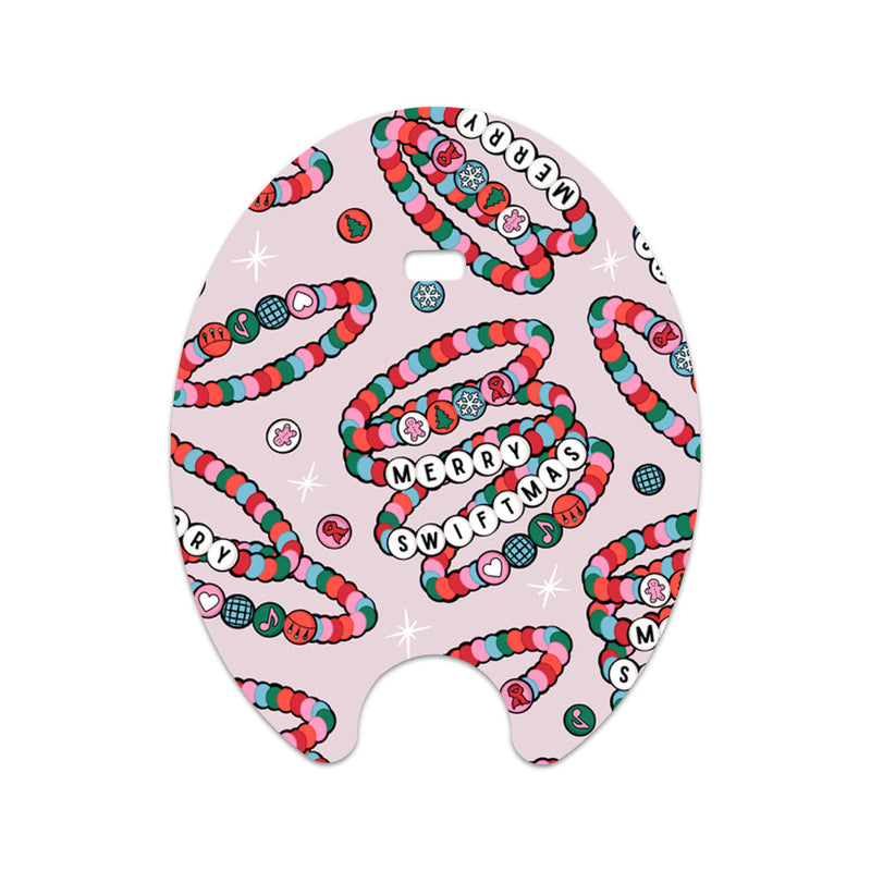 Peelz Merry Swiftmas Sticker for Eversense Smart Transmitter Peelz/Stickers White Smoke