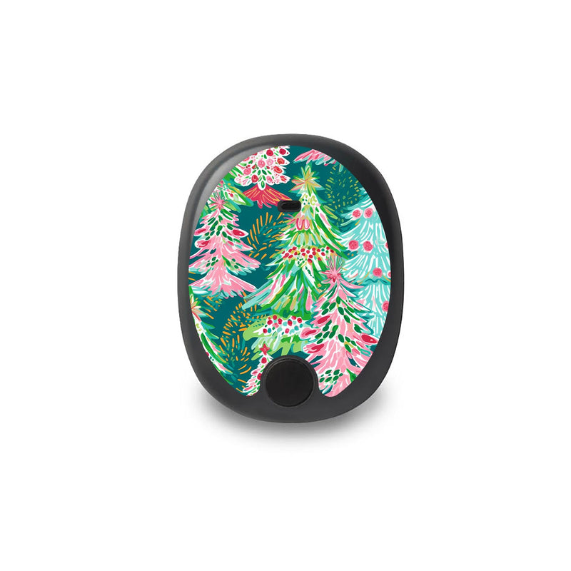 Peelz Festive Forest Eversense Smart Transmitter Sticker - Pump Peelz Peelz/Stickers White Smoke