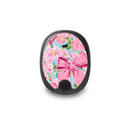 Peelz Blossom Bows Eversense Smart Transmitter Peelz/Stickers White Smoke