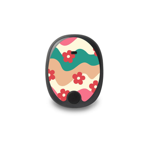 Peelz Retro Noel Eversense Smart Transmitter Sticker - Pump Peelz Peelz/Stickers White Smoke