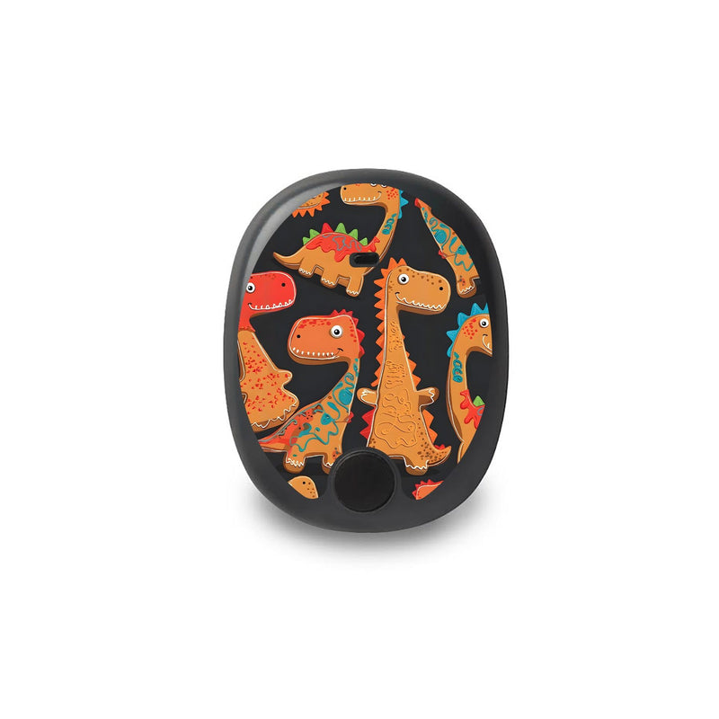 Peelz Jurassic Gingerbread Eversense Smart Transmitter Sticker - Pump Peelz Peelz/Stickers White Smoke