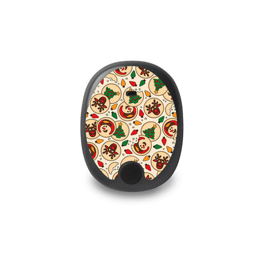 Peelz Santa's Cookies Eversense Smart Transmitter Sticker - Pump Peelz Peelz/Stickers White Smoke