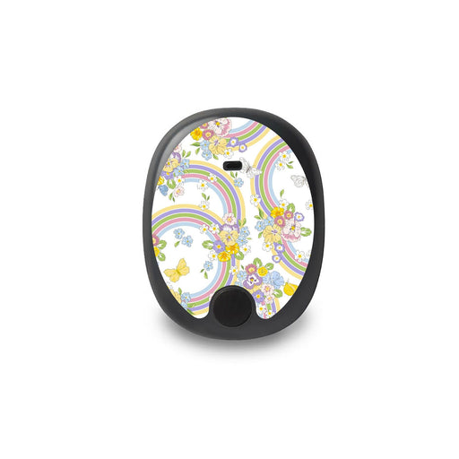 Peelz Rainbow Blooms Eversense Smart Transmitter Peelz/Stickers White Smoke