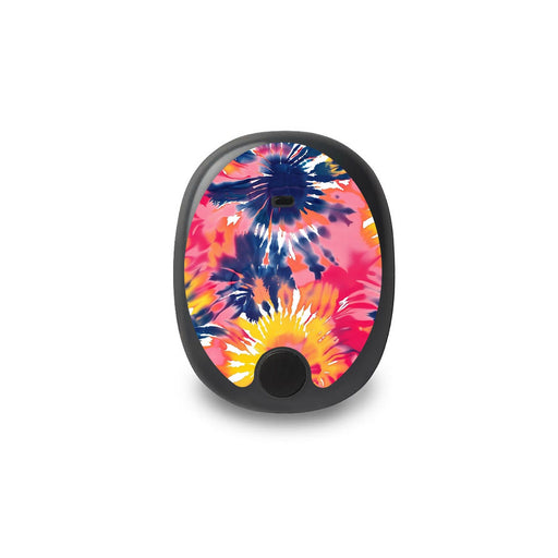 Peelz Summer Tie Dye Eversense Smart Transmitter Peelz/Stickers White Smoke
