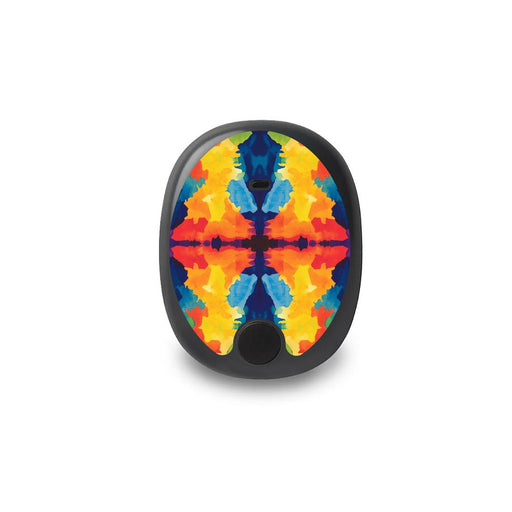 Peelz Bright Tie Dye Eversense Smart Transmitter Peelz/Stickers White Smoke