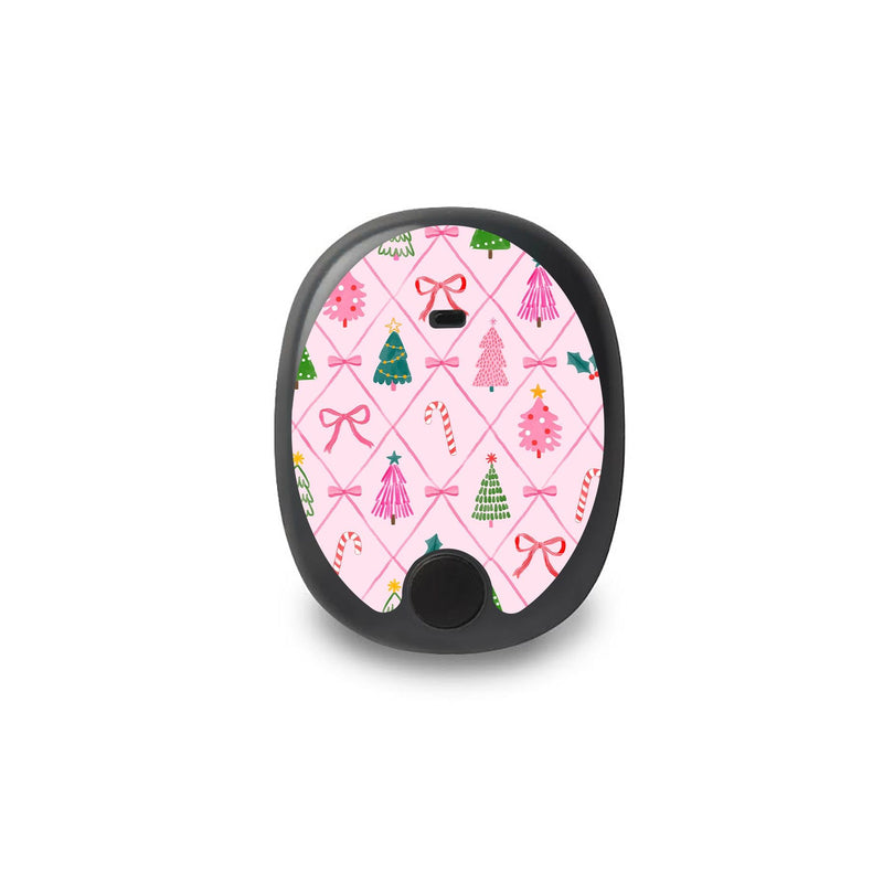 Peelz Coquette Christmas Eversense Smart Transmitter Sticker - Pump Peelz Peelz/Stickers White Smoke