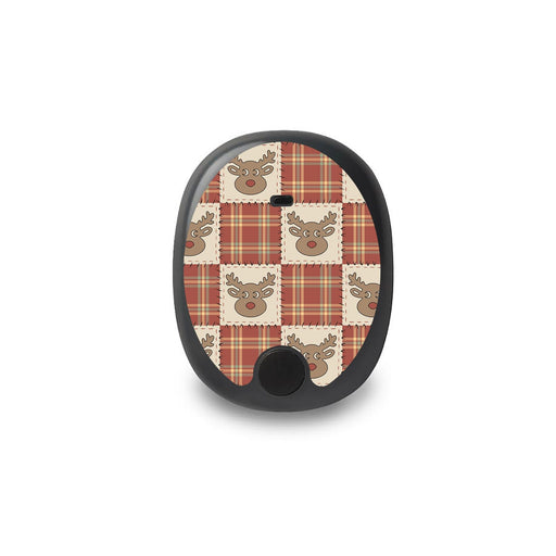 Peelz Rustic Reindeer Eversense Smart Transmitter Sticker - Pump Peelz Peelz/Stickers White Smoke